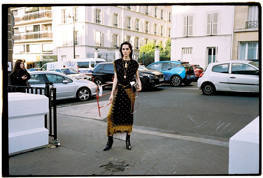 yu fujiwara street style aw19 paris fashion week pfw 8