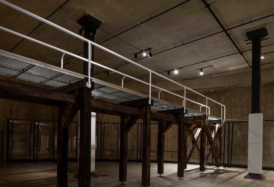 BMW Tate Live Anne Imhof, Tate Modern installation 4