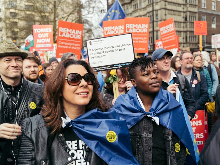 The Put it to the People march, London 5