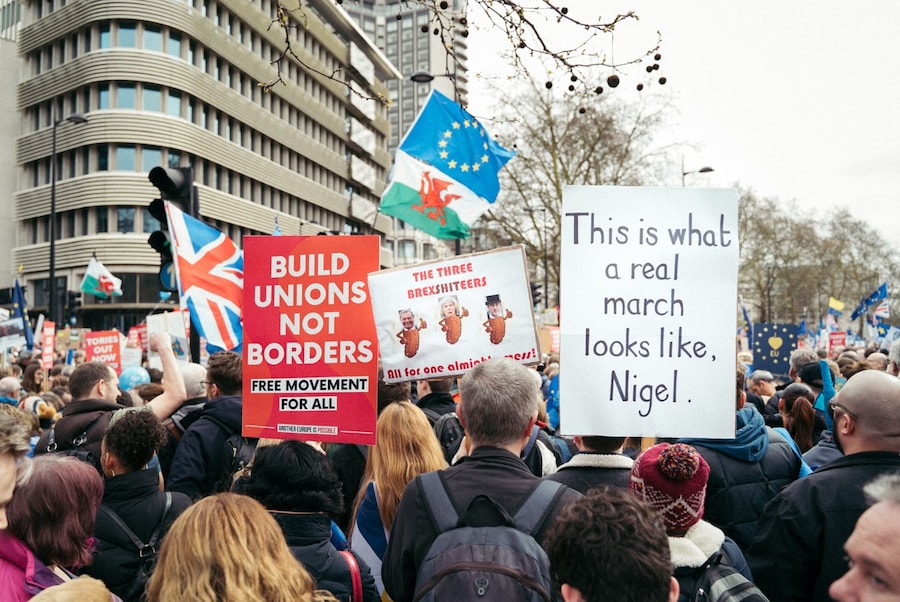 The Put it to the People march, London 7