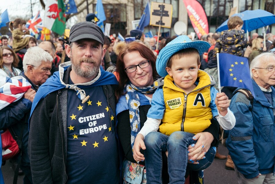 The Put it to the People march, London 10