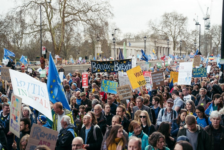 The Put it to the People march, London 16