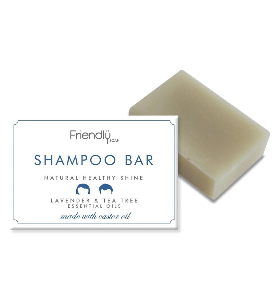 Friendly Lavender and Tea Tree Shampoo Bar 2