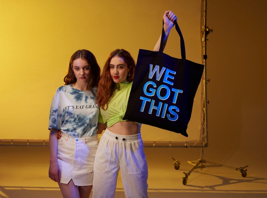 Let’s Eat Grandma x Bershka 2