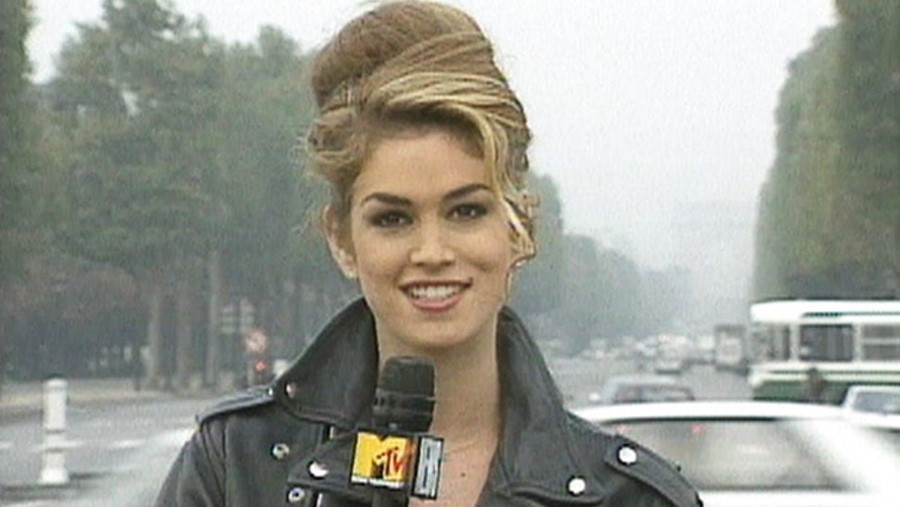Cindy Crawford MTV House of Style supermodel fashion show