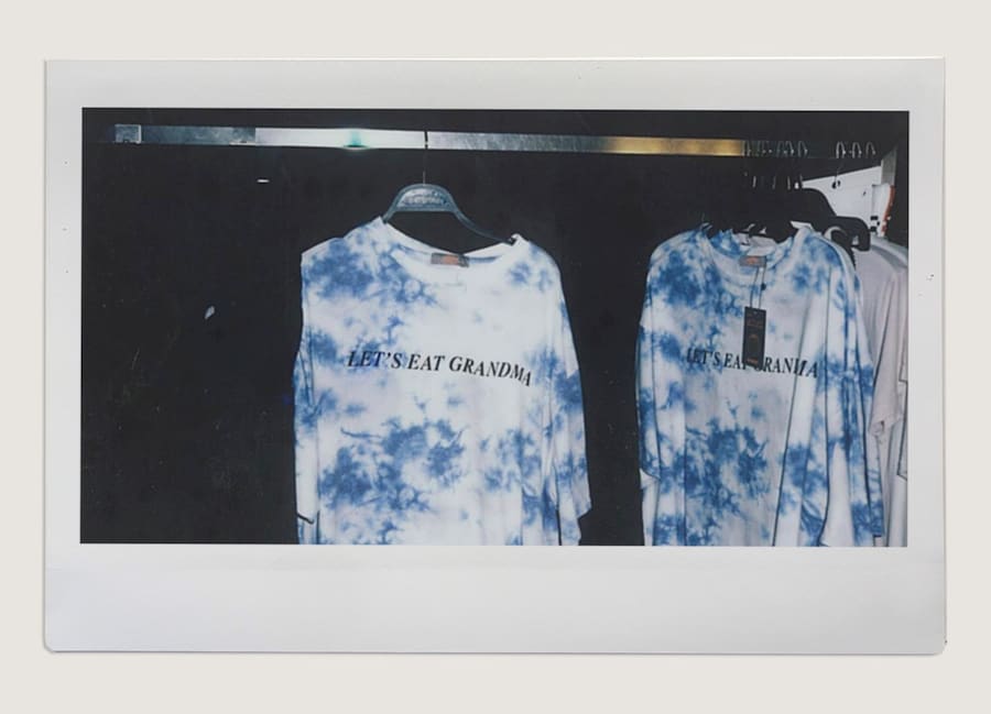 Let’s Eat Grandma Bershka in-store 3