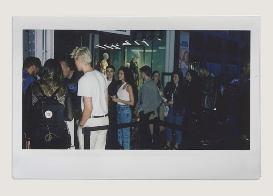 Let’s Eat Grandma Bershka in-store 10