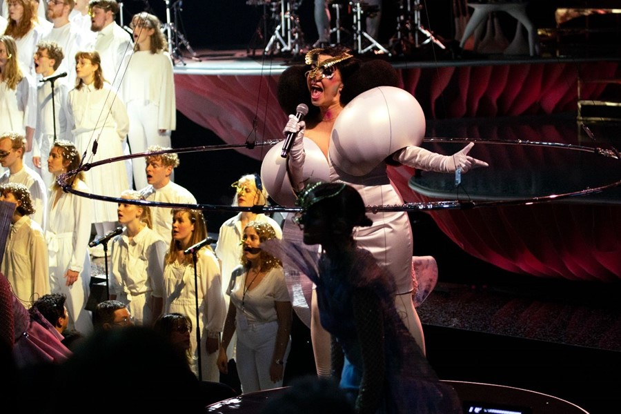 Bj&#246;rk’s Cornucopia at The Shed, New York City