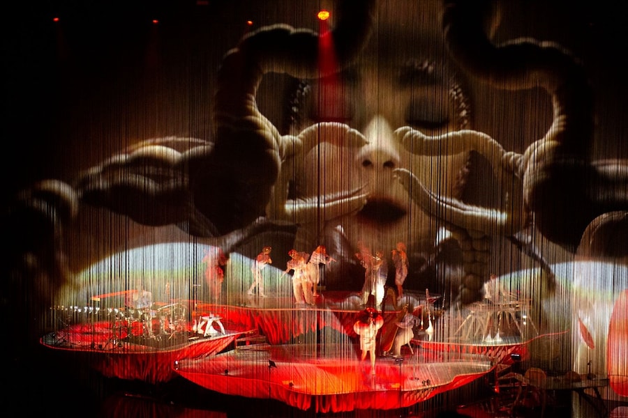 Bj&#246;rk’s Cornucopia at The Shed, New York City 14