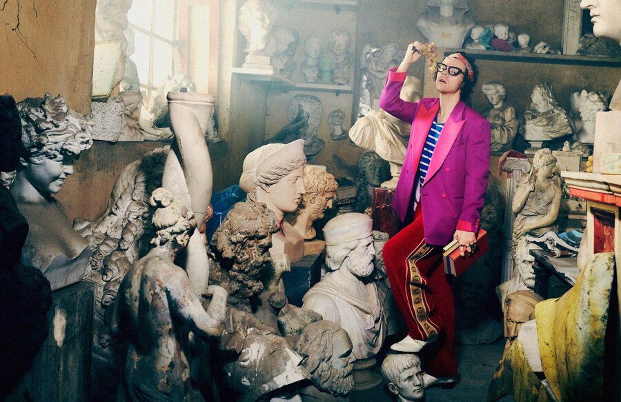 gucci pre fall harry styles harmony korine campaign 0