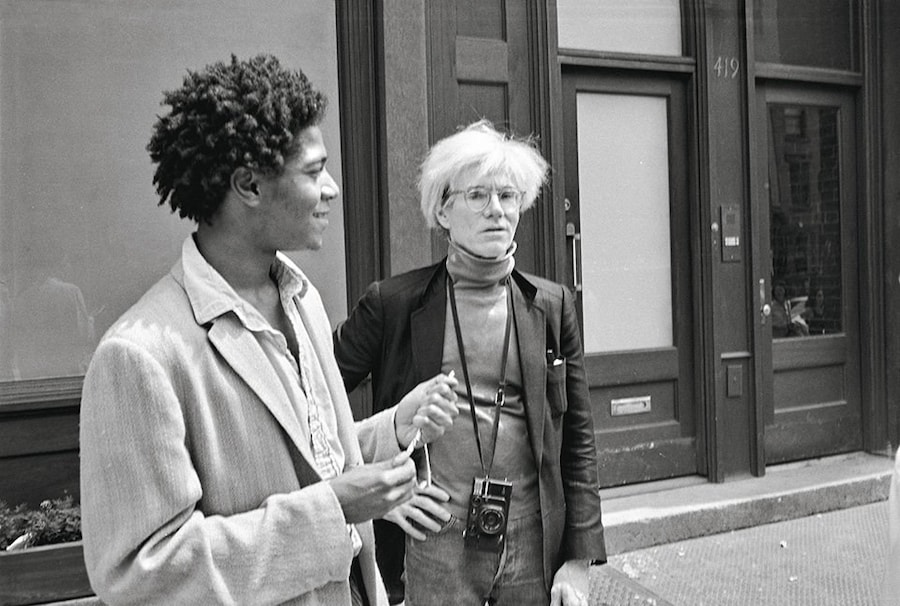 Warhol on Basquiat 4
