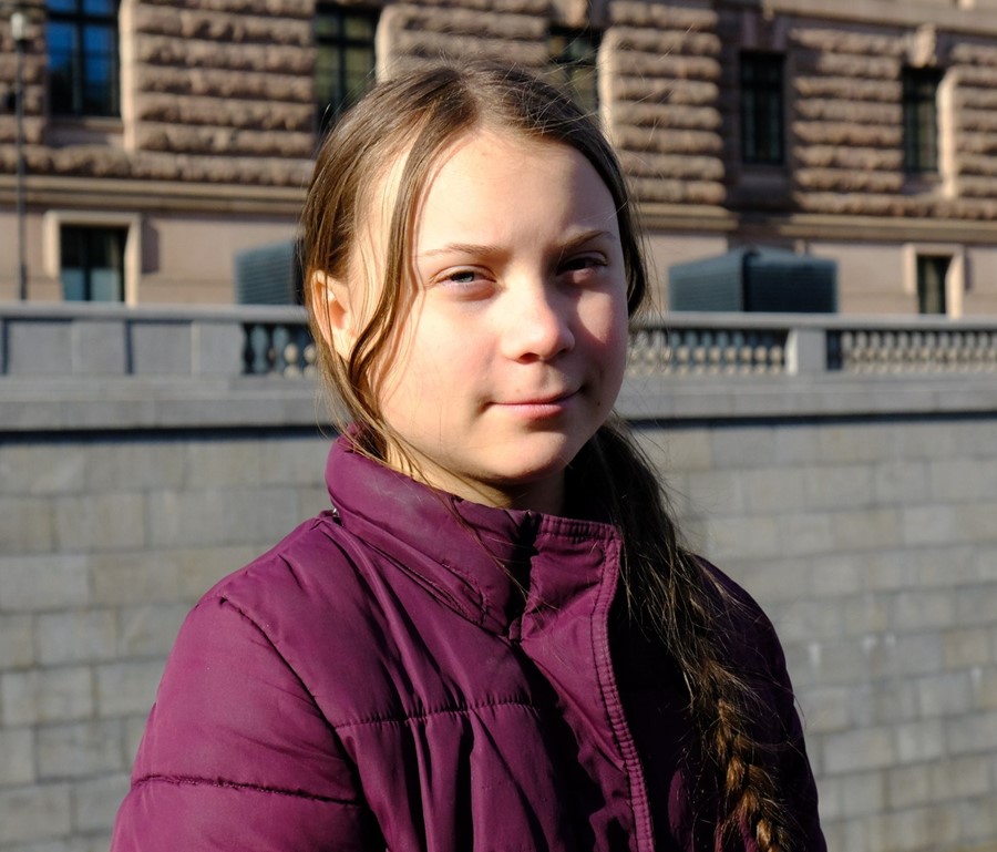 Teenage climate activist Greta Thunberg