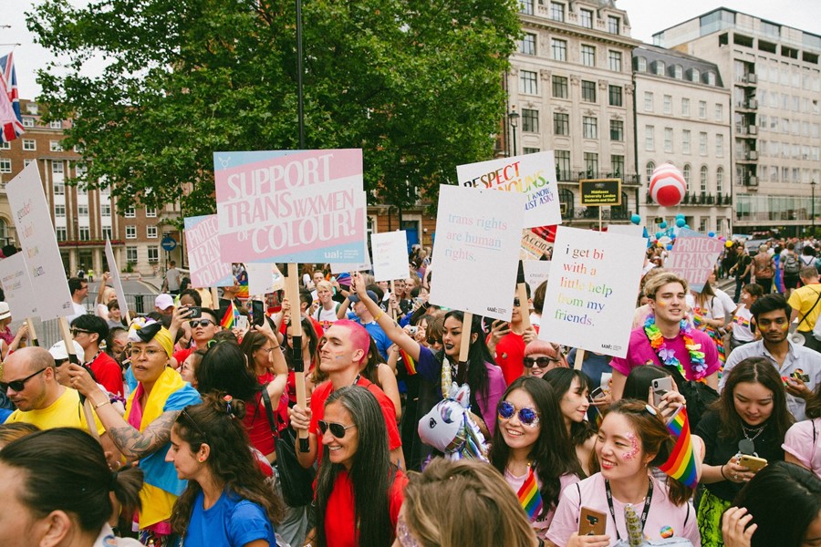 pride london trans protest 5