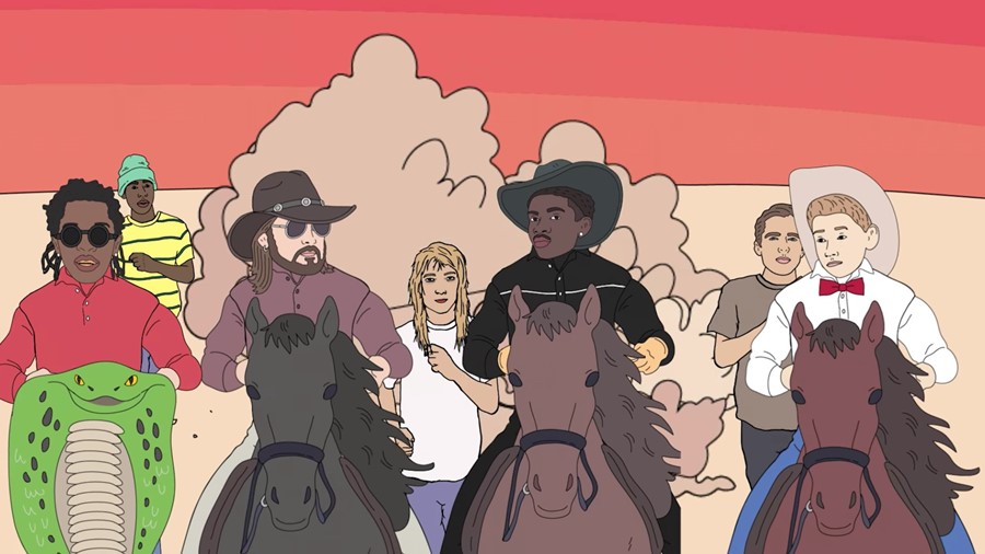 Lil Nas X storms Area 51 in new “Old Town Road” video