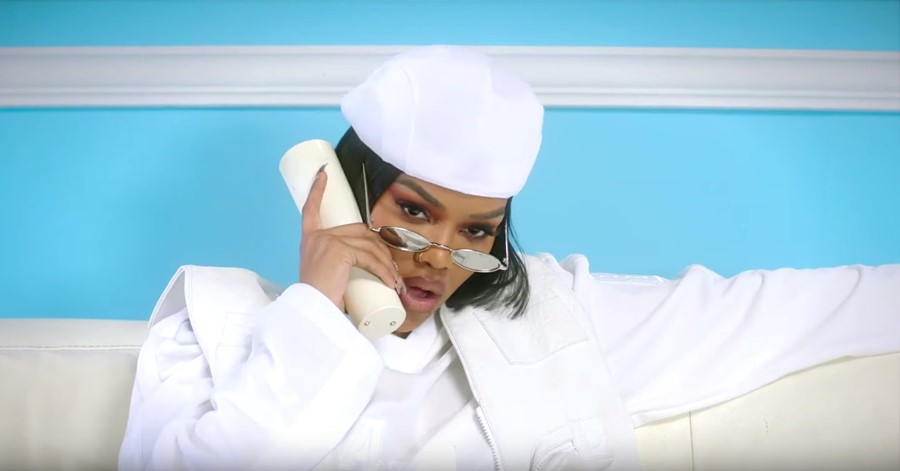 Teyana Taylor in the How You Want It? video