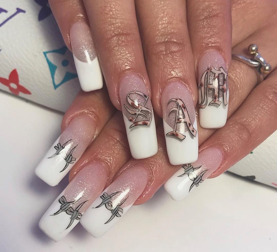 The return of the French manicure | Dazed