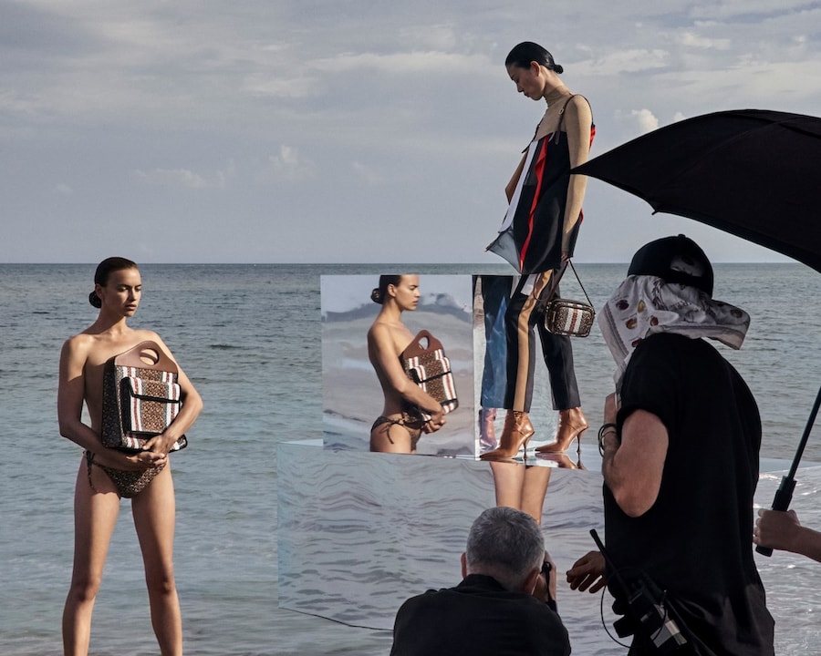 Behind The Scenes Burberry Autumn Winter 2019 campaign 3