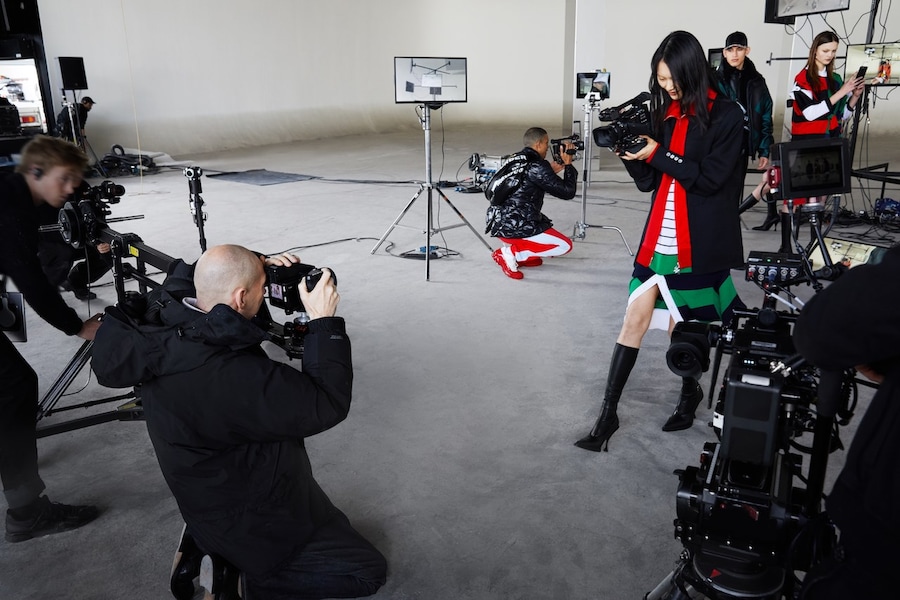 Behind The Scenes Burberry Autumn Winter 2019 campaign 7