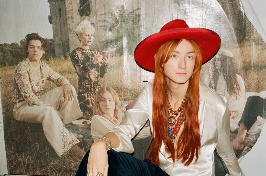 harris reed gucci design central saint martins harry styles 2