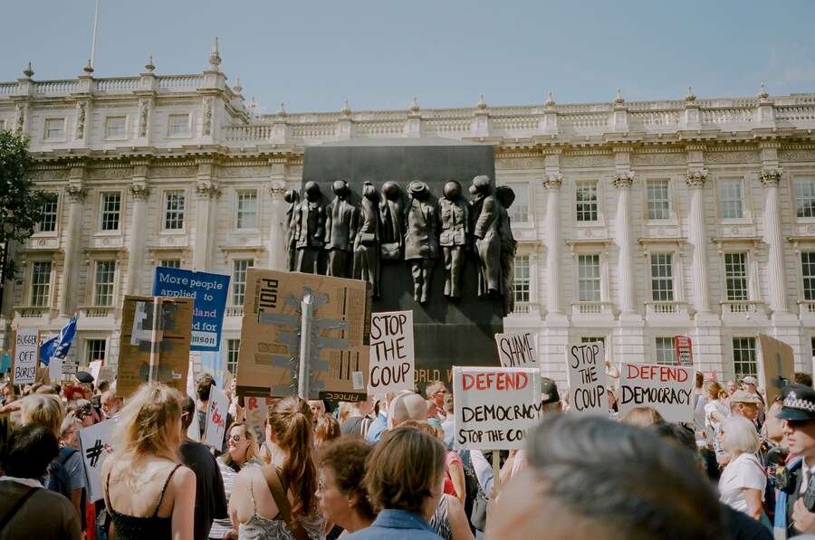 #StopTheCoup protest 11 3