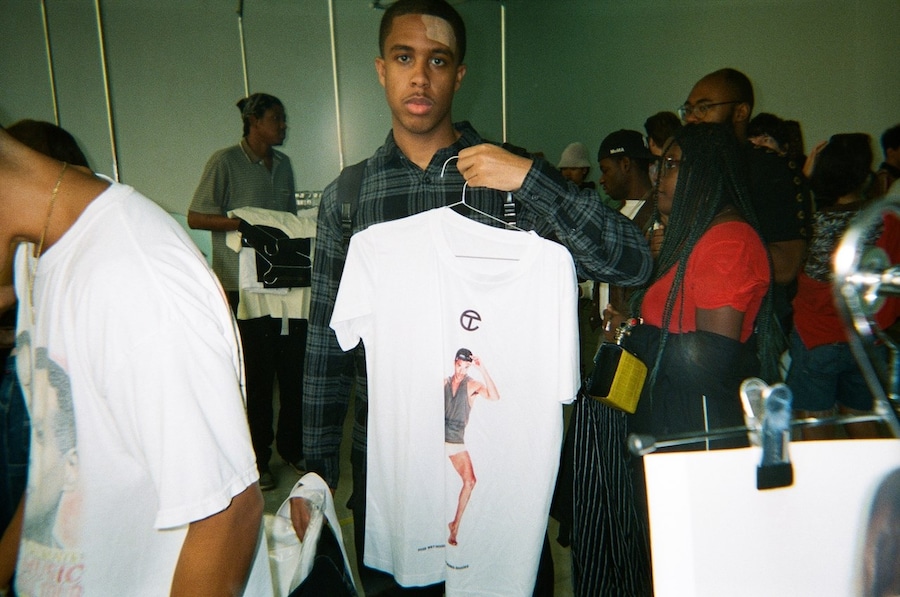 Telfar sample sale NYFW SS20 Andrew Tess 8 7