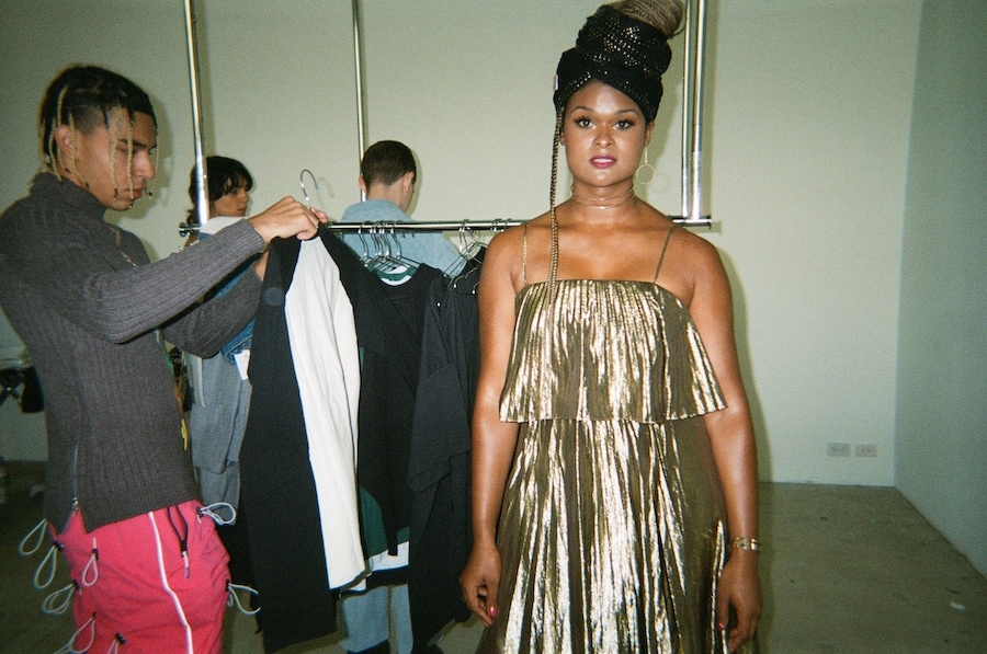 Telfar sample sale NYFW SS20 Andrew Tess 22 20