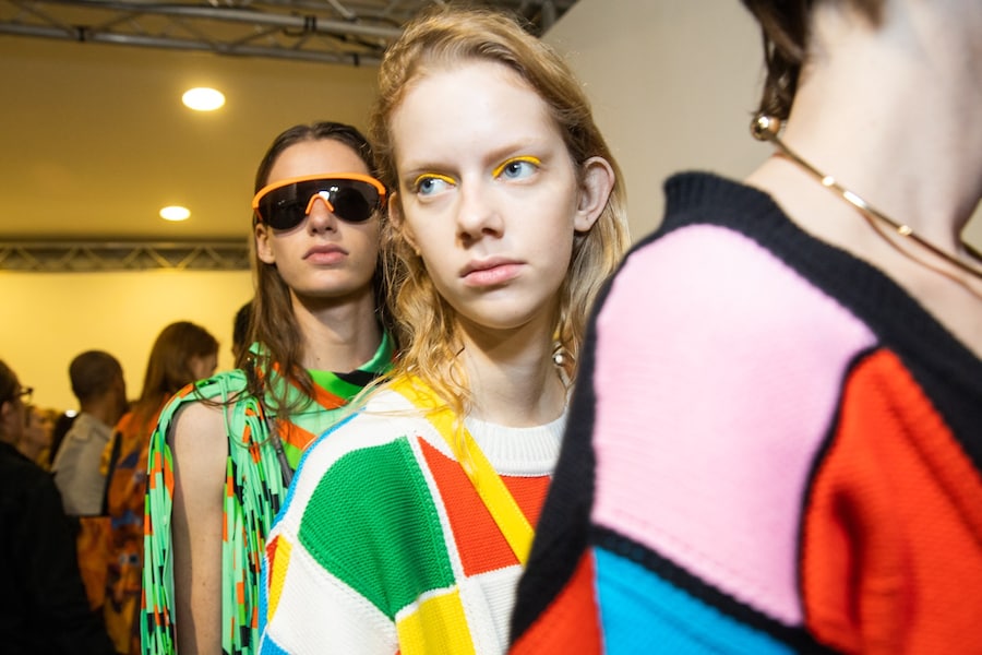 Backstage at MSGM SS20 12 10