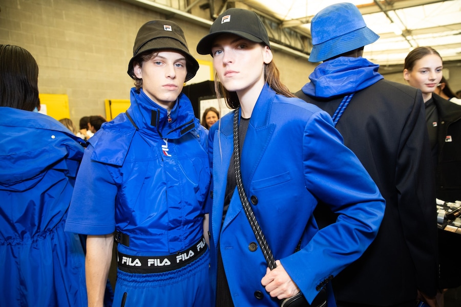 Backstage at Fila SS20 15 14