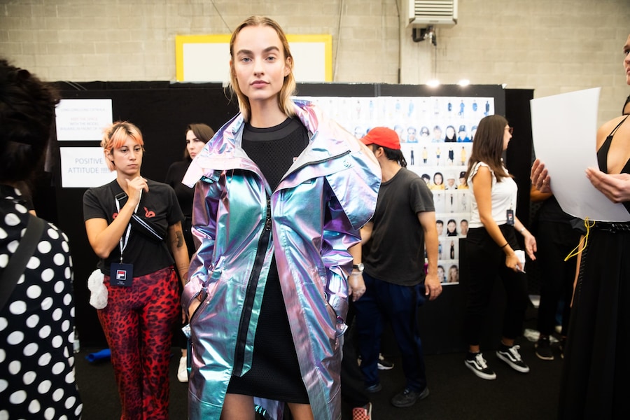 Backstage at Fila SS20 25 24