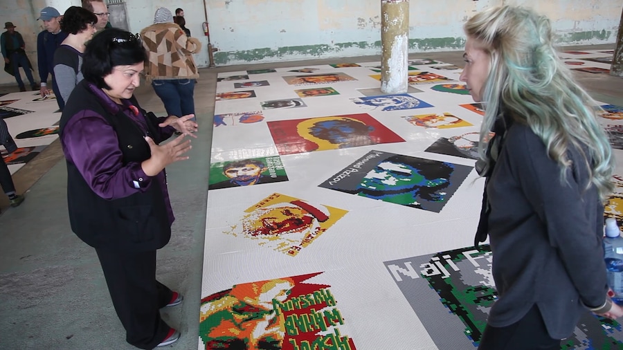 A still from @Large: Ai Weiwei on Alcatraz 0