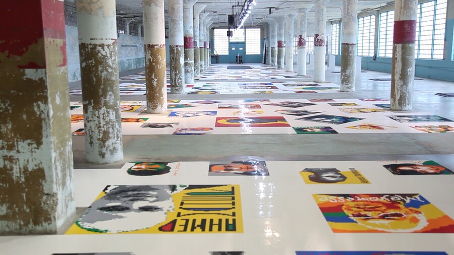 A still from @Large: Ai Weiwei on Alcatraz 5