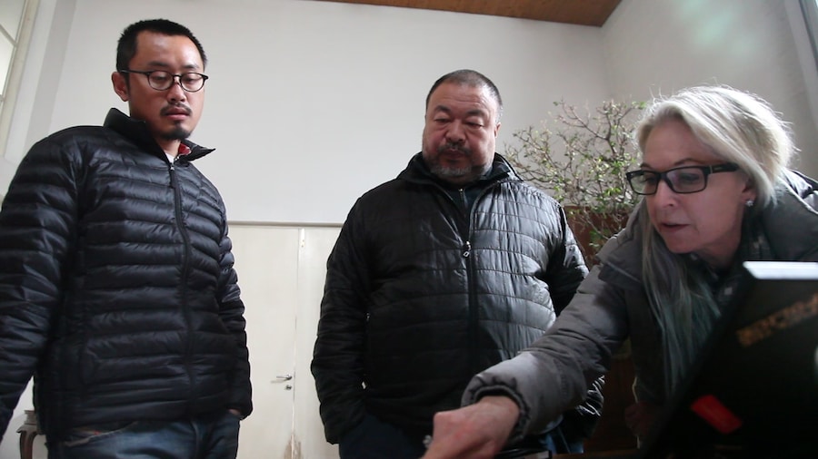 A still from @Large: Ai Weiwei on Alcatraz 8