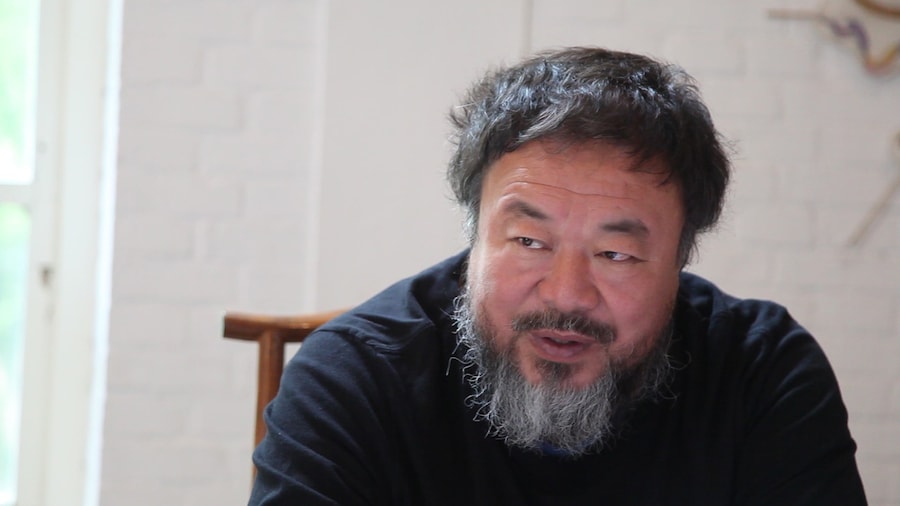 A still from @Large: Ai Weiwei on Alcatraz 9