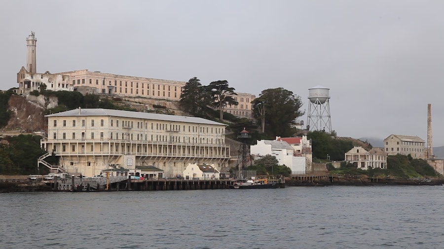 A still from @Large: Ai Weiwei on Alcatraz 13