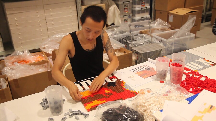 A still from @Large: Ai Weiwei on Alcatraz 19