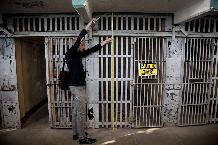 A still from @Large: Ai Weiwei on Alcatraz 20