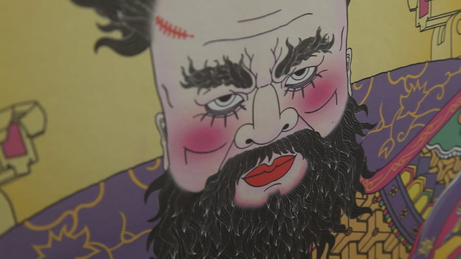 A still from @Large: Ai Weiwei on Alcatraz 24