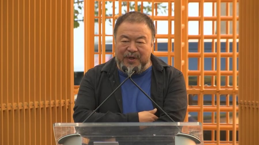 A still from @Large: Ai Weiwei on Alcatraz 26