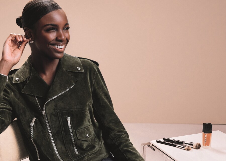 dior forever foundation jorja smith leomie anderson 8