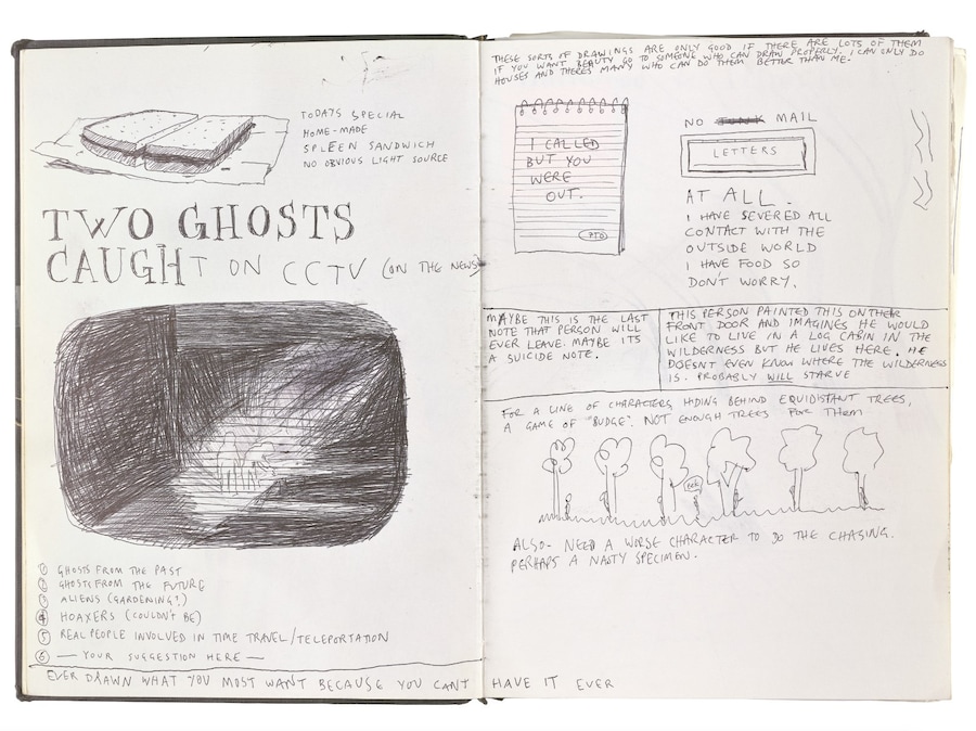 Sketchbook pages, 1999 0