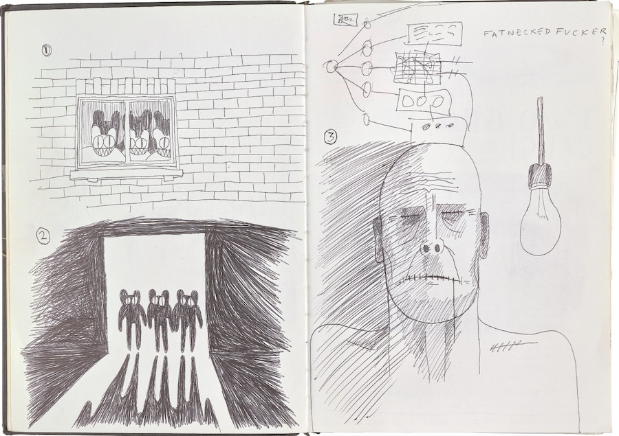Sketchbook pages, 2000 4