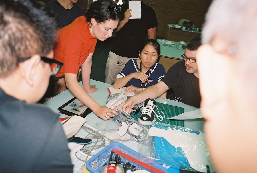 Adidas MakerLab Campus 80s sneaker Shun Hirose Helen Kirkum 4