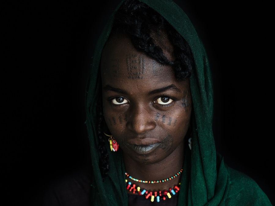 marked nadine ibrahim nigeria lagos scarification 9