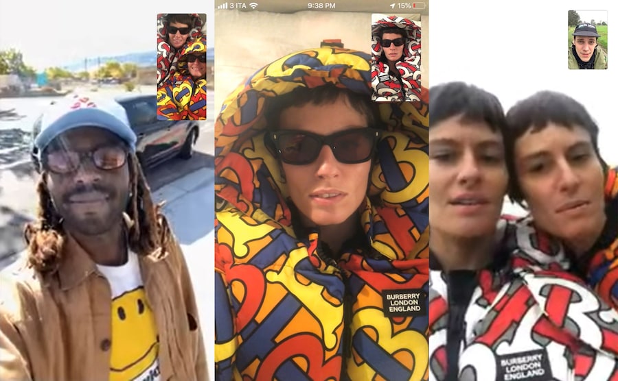 Camilla and Giulia Venturini for Burberry Boundless 6