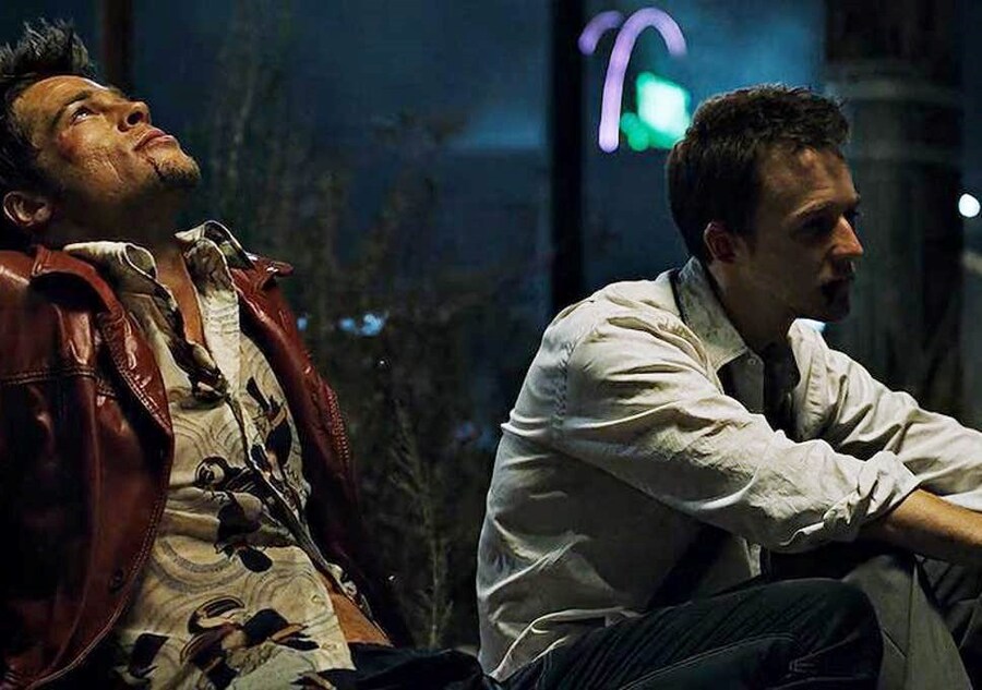 Fight Club style David Fincher Brad Pitt 6