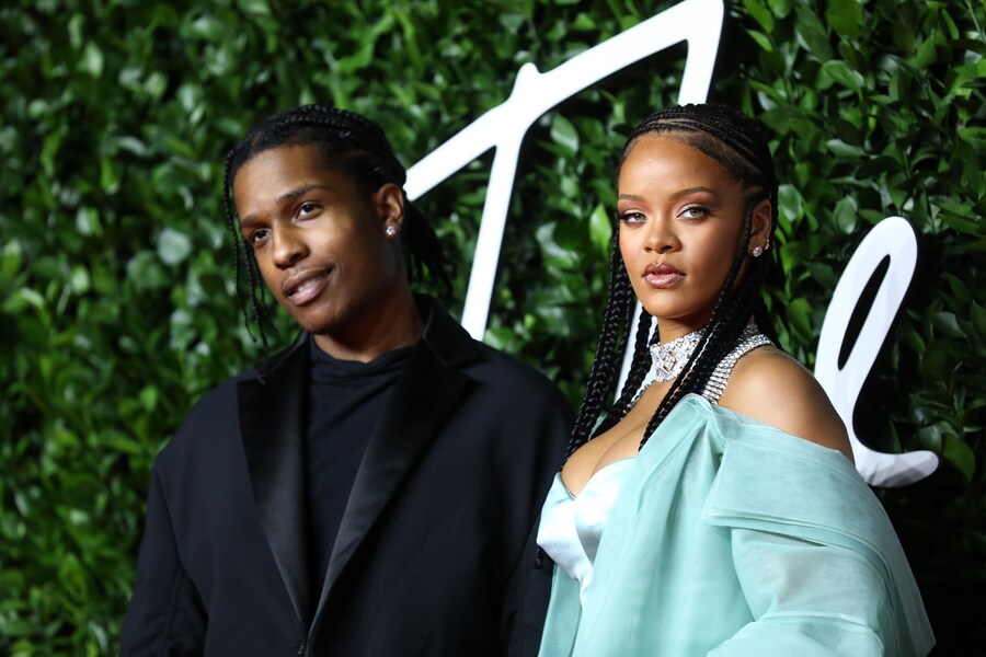 The 2019 Fashion Awards Rihanna and A$AP Rocky 10