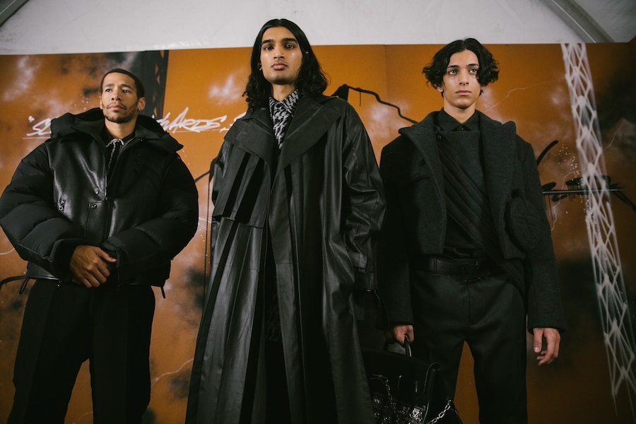 Backstage at Louis Vuitton AW19 Menswear 21