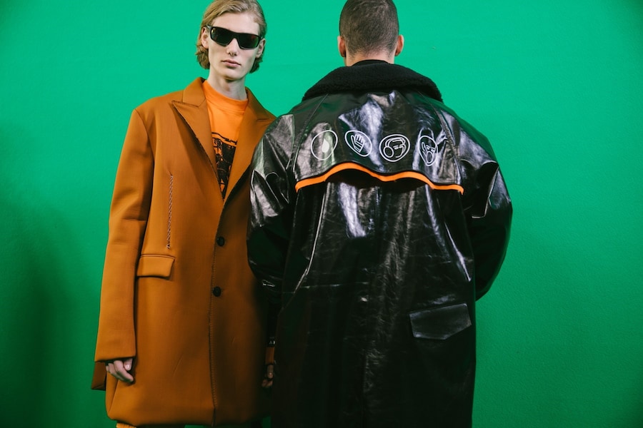 Backstage at Off-White AW19 Menswear 18