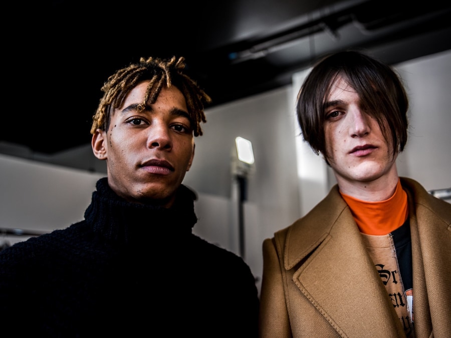 Backstage at Off-White AW16 Menswear Virgil Abloh 6
