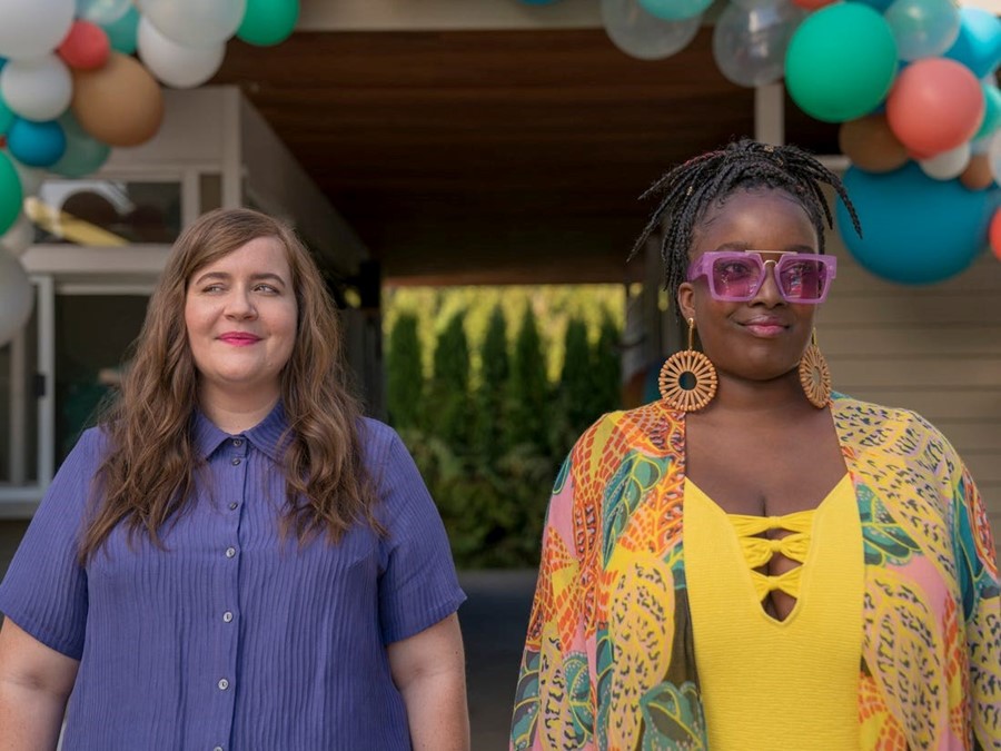 Aidy Bryant and Lolly Adefope in Shrill